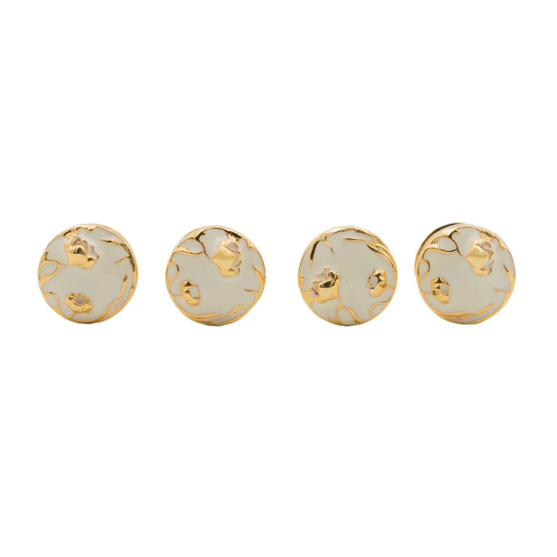 Bloom Ivory Kurta Buttons